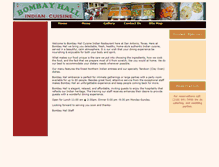 Tablet Screenshot of bombayhall.com